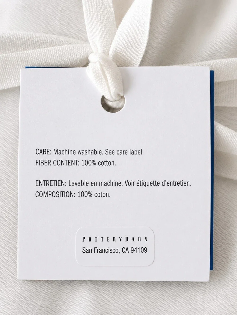 Pottery Barn Mark D. Sikes Pixie Scallop Reversible Duvet Cover Full/Queen NWT